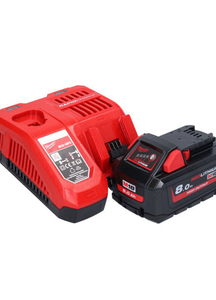 Scie à table sans balais Milwaukee M18 FTS210-801B 18 V 210 mm + 1 batterie 8,0 Ah + chargeur