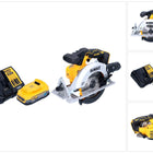 DeWalt DCS 565 E1 Akku Handkreissäge 18 V 165 mm Brushless + 1x Powerstack Akku 1,7 Ah + Ladegerät