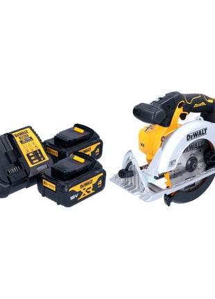 Akumulatorowa pilarka tarczowa DeWalt DCS 565 M2 18 V 165 mm bezszczotkowa + 2x akumulator 4,0 Ah + ładowarka