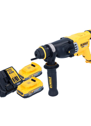 DeWalt DCH 263 E2 Akku Kombihammer 18 V 3 J SDS Plus Brushless + 2x Powerstack Akku 1,7 Ah + Ladegerät