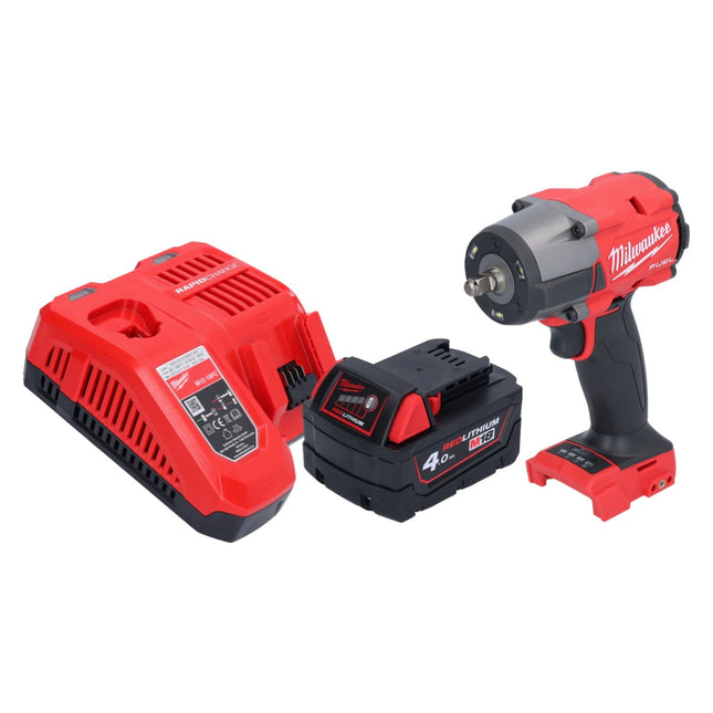 Milwaukee M18 FMTIW2F38-401 Akku Schlagschrauber 18 V 745 Nm 3/8" Brushless + 1x Akku 4,0 Ah + Ladegerät