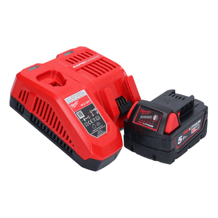 Milwaukee M18 FMTIW2F38-501 Llave de impacto sin cable 18 V 745 Nm 3/8" sin escobillas + 1x batería recargable 5.0 Ah + cargador