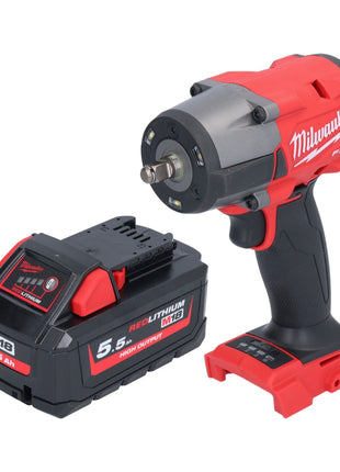 Milwaukee M18 FMTIW2F38-551 llave de impacto inalámbrica 18 V 745 Nm 3/8" sin escobillas + 1x batería 5,5 Ah - sin cargador