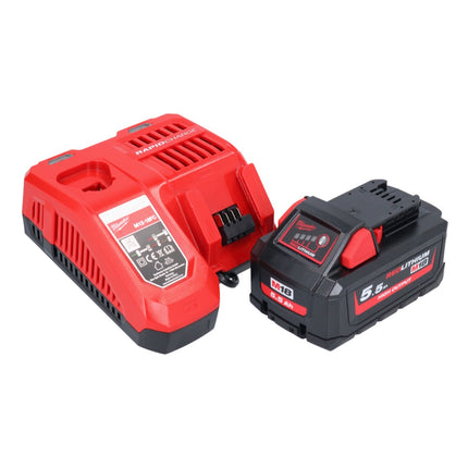 Milwaukee M18 FMTIW2F38-551 Avvitatore a impulsi a batteria 18 V 745 Nm 3/8" brushless + 1x batteria ricaricabile 5,5 Ah + caricatore