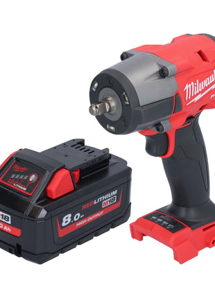 Clé à chocs sans fil Milwaukee M18 FMTIW2F38-801 18 V 745 Nm 3/8" brushless + 1x batterie 8,0 Ah - sans chargeur