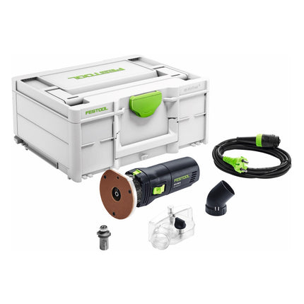 Festool OFK 500 Q-Plus R3 frezarka krawędziowa 450 W + frez zaokrąglający 3 mm + Systainer ( 576225 )