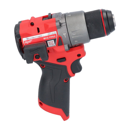 Milwaukee M12 FPD2-601 Perceuse-visseuse à percussion sans fil 12 V 45 Nm Brushless + 1x batterie 6,0 Ah - sans chargeur
