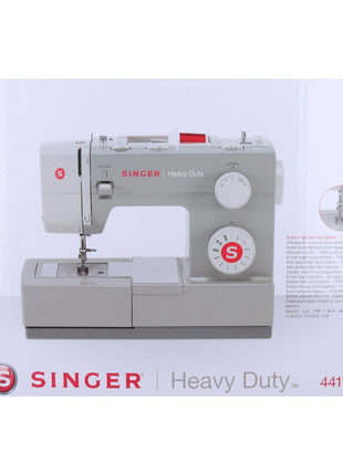 Singer Heavy Duty 4411 mechanische Nähmaschine 90 Watt 1100 Stiche / min 10 Nähprogramme