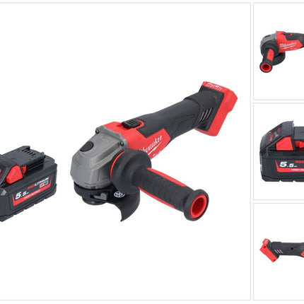 Milwaukee M18 FSAG115X-551 Akku Winkelschleifer 18 V 115 mm Brushless + 1x Akku 5,5 Ah - ohne Ladegerät