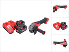 Meuleuse d'angle sur batterie Milwaukee M18 FSAG115X-552 18 V 115 mm brushless + 2x batteries 5,5 Ah + chargeur