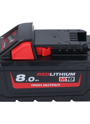 Milwaukee M18 FSAG115X-801 Akku Winkelschleifer 18 V 115 mm Brushless + 1x Akku 8,0 Ah - ohne Ladegerät