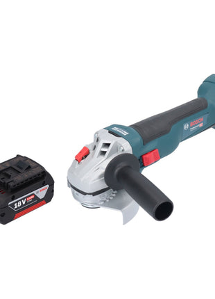 Bosch GWS 18V-10 Professional Meuleuse angulaire sans fil 18 V 115 mm Brushless + 1x batterie 5,0 Ah - sans chargeur