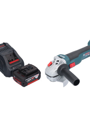 Bosch GWS 18V-10 Professional Akku Winkelschleifer 18 V 115 mm Brushless + 1x Akku 5,0 Ah + Ladegerät