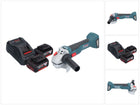 Bosch GWS 18V-10 Profesjonalna akumulatorowa szlifierka kątowa 18 V 115 mm bezszczotkowa + 2x akumulator 5,0 Ah + ładowarka