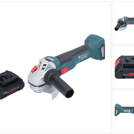Bosch GWS 18V-10 Professional cordless angle grinder 18 V 115 mm brushless + 1x ProCORE rechargeable battery 4.0 Ah - without charger