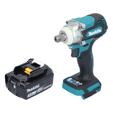 Makita DTW 301 F1 cordless impact wrench 18 V 330 Nm 1/2" brushless + 1x rechargeable battery 3.0 Ah - without charger
