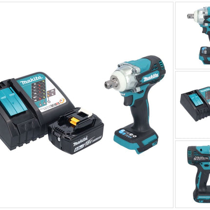 Makita DTW 301 RG1 Akku Schlagschrauber 18 V 330 Nm 1/2" Brushless + 1x Akku 6,0 Ah + Ladegerät