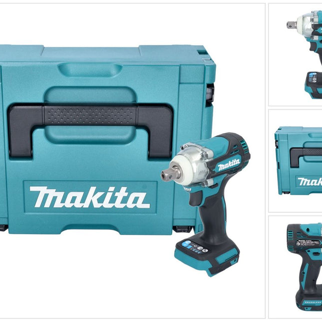 Makita DTW 301 ZJ cordless impact wrench 18 V 330 Nm 1/2" brushless + Makpac - without battery, without charger