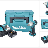 Makita DTW 301 RF1J Akku Schlagschrauber 18 V 330 Nm 1/2" Brushless + 1x Akku 3,0 Ah + Ladegerät + Makpac