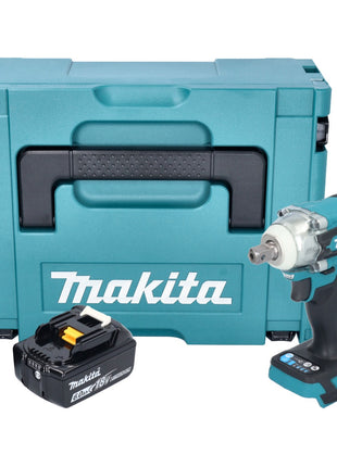 Makita DTW 301 G1J Akku Schlagschrauber 18 V 330 Nm 1/2" Brushless + 1x Akku 6,0 Ah + Makpac - ohne Ladegerät