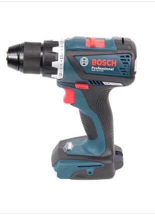 Bosch GSR 18 V-EC Akku Bohrschrauber 2016 neue Version mit Metallbohrfutter + 1 x GBA Akku 6 Ah in L-Boxx - Toolbrothers