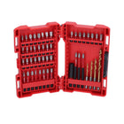 Milwaukee Shockwave Bit and Drill Set 48 pcs ( 4932430906 ) Phillips / Pozidriv / Torx / Hex / Slotted