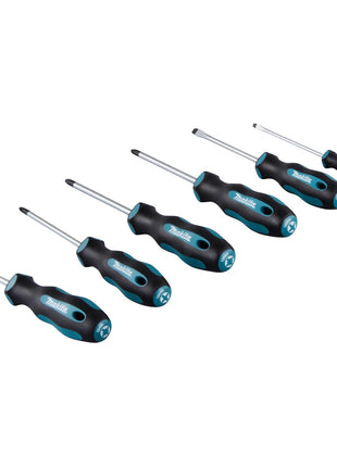 Jeu de tournevis Makita E-10528 6 pièces SL4 / SL5.5 / PH1 / PH2 / PZ1 / PZ2.