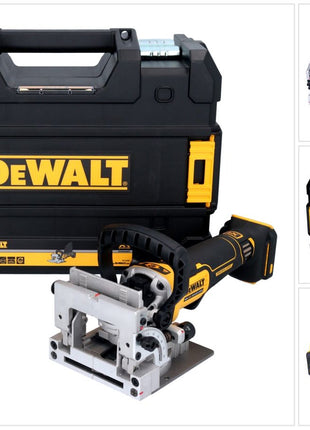 DeWalt DCW 682 NT Brosseuse à plat sans fil 18 V 102 x 20 mm Brushless + TSTAK - sans batterie, sans chargeur