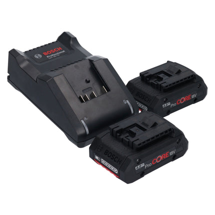 Bosch GSR 18V-90 C Professional cordless drill driver 18 V 64 Nm brushless ( 06019K6004 ) + 2x ProCORE rechargeable battery 4.0 Ah + charger + L-Boxx