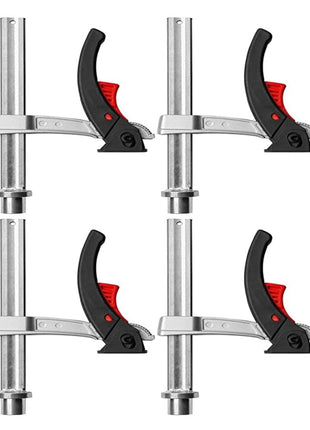 Bessey TW20-15-8-KLI-SET élément de serrage pour tables multifonctionnelles, 4 pièces, portée 150 mm