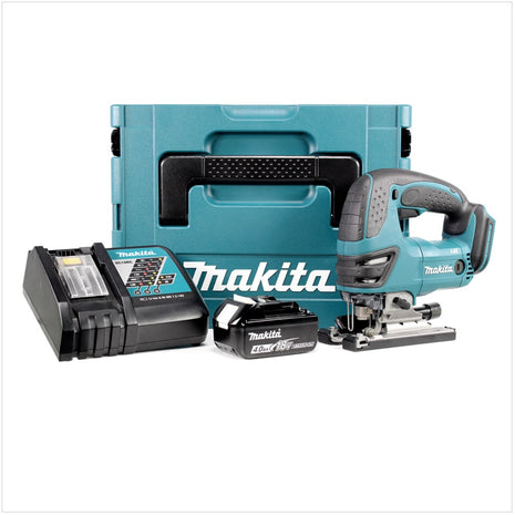 Makita DJV 180 RM1J Akku Stichsäge 18V + 1x Akku 4,0Ah + Ladegerät + Makpac - Toolbrothers