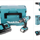 Makita DHP 453 SA1J Akku Schlagbohrschrauber 18 V 42 Nm + 1x Akku 2,0 Ah + Ladegerät + Makpac - Toolbrothers
