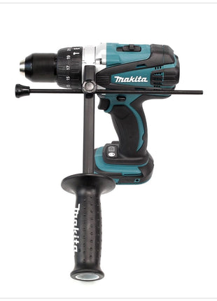 Makita DHP 458 SAJ Akku Schlagbohrschrauber 18 V 91 Nm + 2x Akku 2,0 Ah + Ladegerät + Makpac - Toolbrothers