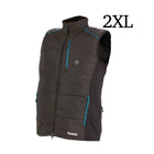 Makita DCV 202 Z 2XL Cordless thermal waistcoat 14.4 V / 18 V + battery adapter - without battery, without charger