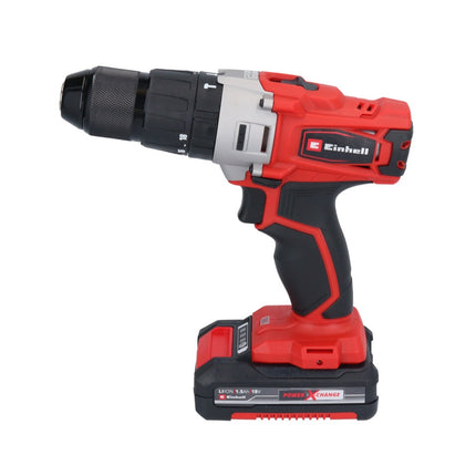 Einhell TE-CD 18/2 Li-i-Kit cordless impact drill 18 V 44 Nm + 2x rechargeable battery 1.5 Ah + charger + bag