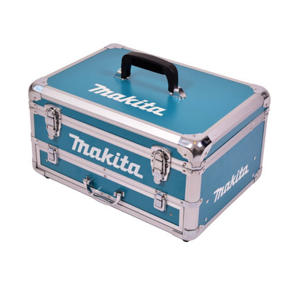 Makita HP 488 D009 Akku Schlagbohrschrauber 18 V 42 Nm G-Serie + 2x Akku 1,5 Ah + Ladegerät + 70 tlg. Zubehörset + Koffer