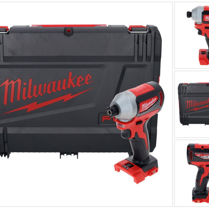 Milwaukee M18 BLID2-0X Akku Schlagschrauber 18 V 180 Nm 1/4" Brushless ( 4933464519 ) + HD Box - ohne Akku, ohne Ladegerät