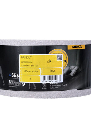 Mirka BASECUT Schleifpapier 115 mm x 50 m P60 Schleifrolle ( 2251100160N ) Universal Schleifpapier - Toolbrothers