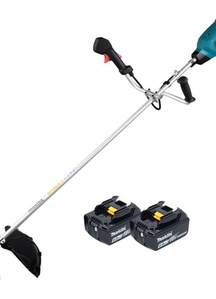 Makita DUR 369 AG2 Akku Freischneider 36 V ( 2x 18 V ) 43 cm Brushless + 2x Akku 6,0 Ah - ohne Ladegerät