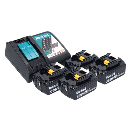 Makita DUR 369 ARG4 Cordless brush cutter 36 V ( 2x 18 V ) 43 cm brushless + 4x battery 6,0 Ah + charger