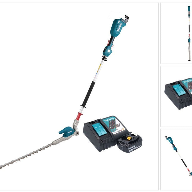 Cortasetos a batería Makita DUN 500 WRF 18 V 50 cm sin escobillas + 1x batería 3,0 Ah + cargador