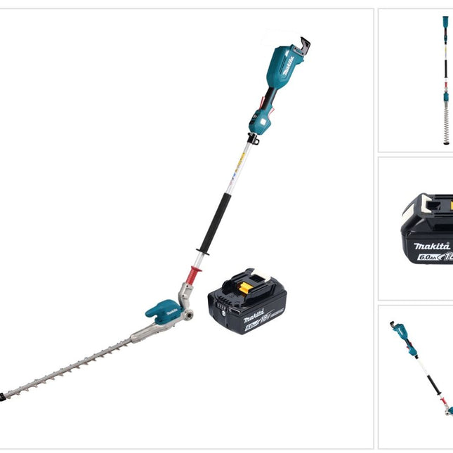 Cortasetos a batería Makita DUN 500 WG 18 V 50 cm sin escobillas + 1x batería 6,0 Ah - sin cargador