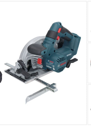 Bosch GKS 18V-57-2 Professional Akku Handkreissäge 18 V 165 mm Brushless + 1x Akku 4,0 Ah - ohne Ladegerät