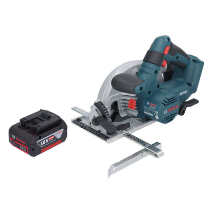 Bosch GKS 18V-57-2 Sierra circular profesional con acumulador 18 V 165 mm sin escobillas + 1x acumulador 4,0 Ah - sin cargador