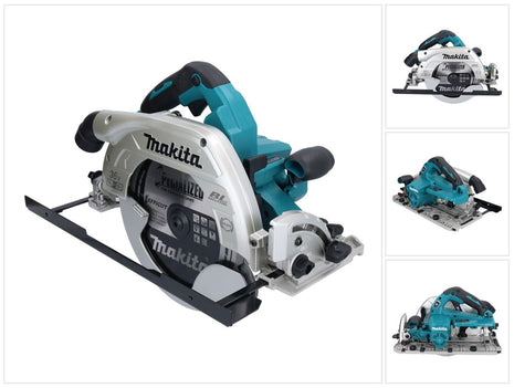 Makita DHS 900 ZU akumulatorowa pilarka tarczowa 36 V ( 2x 18 V ) 235 mm bezszczotkowa + adapter Bluetooth - bez akumulatora, bez ładowarki