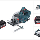 Bosch GKS 18V-57-2 Professional cordless circular saw 18 V 165 mm brushless + 1x rechargeable battery 5.0 Ah - without charger