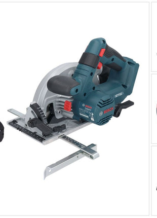 Bosch GKS 18V-57-2 Sierra circular inalámbrica profesional 18 V 165 mm sin escobillas + 1x batería 5,0 Ah - sin cargador