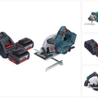 Bosch GKS 18V-57-2 Professional Akku Handkreissäge 18 V 165 mm Brushless + 2x Akku 6,0 Ah + Ladegerät
