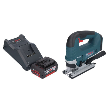 Bosch GST 18V-125 B Sierra de calar profesional sin cable 18 V 125 mm sin escobillas + 1x acumulador 4,0 Ah + cargador