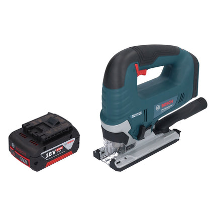 Bosch GST 18V-125 B Professional Sierra de calar a batería 18 V 125 mm sin escobillas + 1 batería de 5,0 Ah - sin cargador